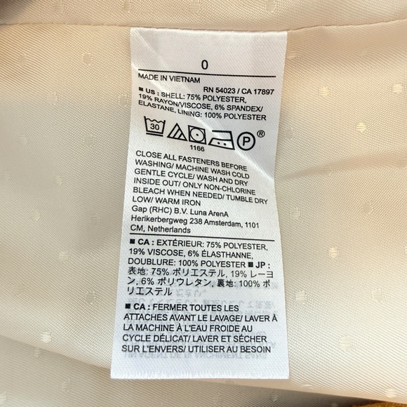 NWOT Banana Republic Women's Yellow Double-Breasted Blazer - Picture 14 of 15